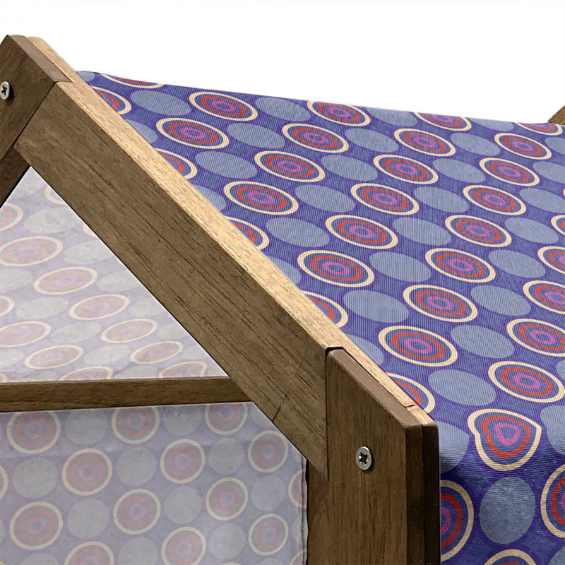 Niche pour chien en bois, H 25,59 po x l 29,53 po x P 21,65 po