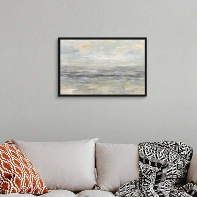 «Stormy Gray Landscape» par Cynthia Coulter, reproduction d'art sur toile