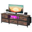 Unfinished TV Stand with Fireplace Included-686590745