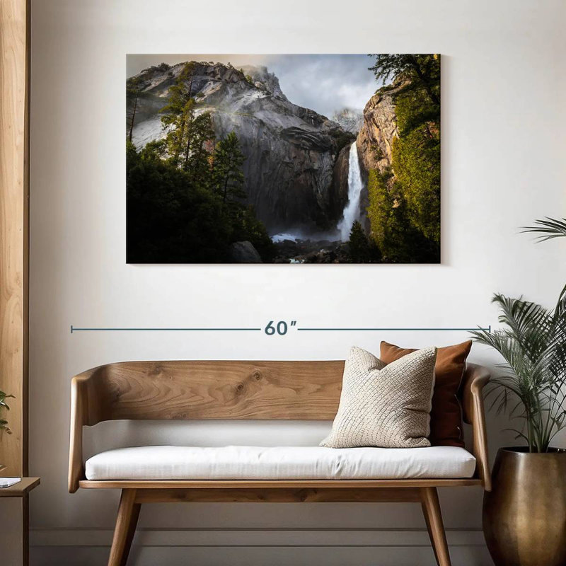 Orageux à Yosemite, H 30 po x l 45 po
