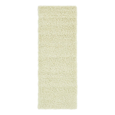 Eginhardt Shag Pure Ivory Area Rug