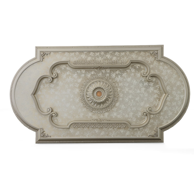 Médaillon rectangulaire champagne