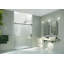 Astro 52 - 56 in. x 78 in. Fully Frameless Glass Sliding Shower Door-1261695476