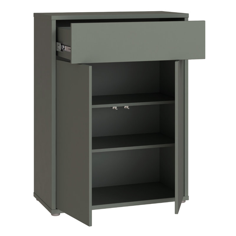 Rylon Shoe Storage Cabinet, Green