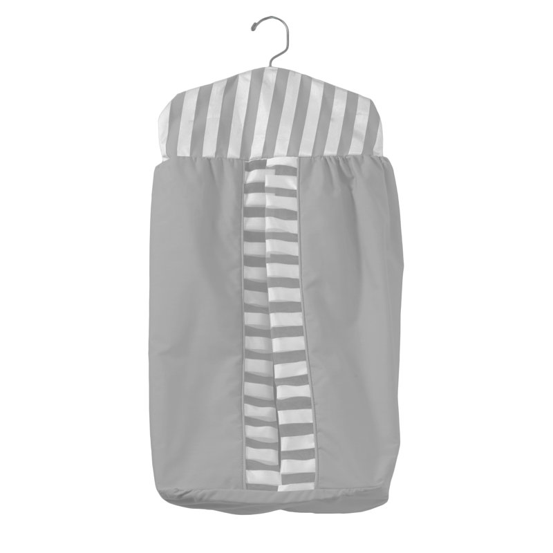 Volant de lit de bébé Schurz, Gris