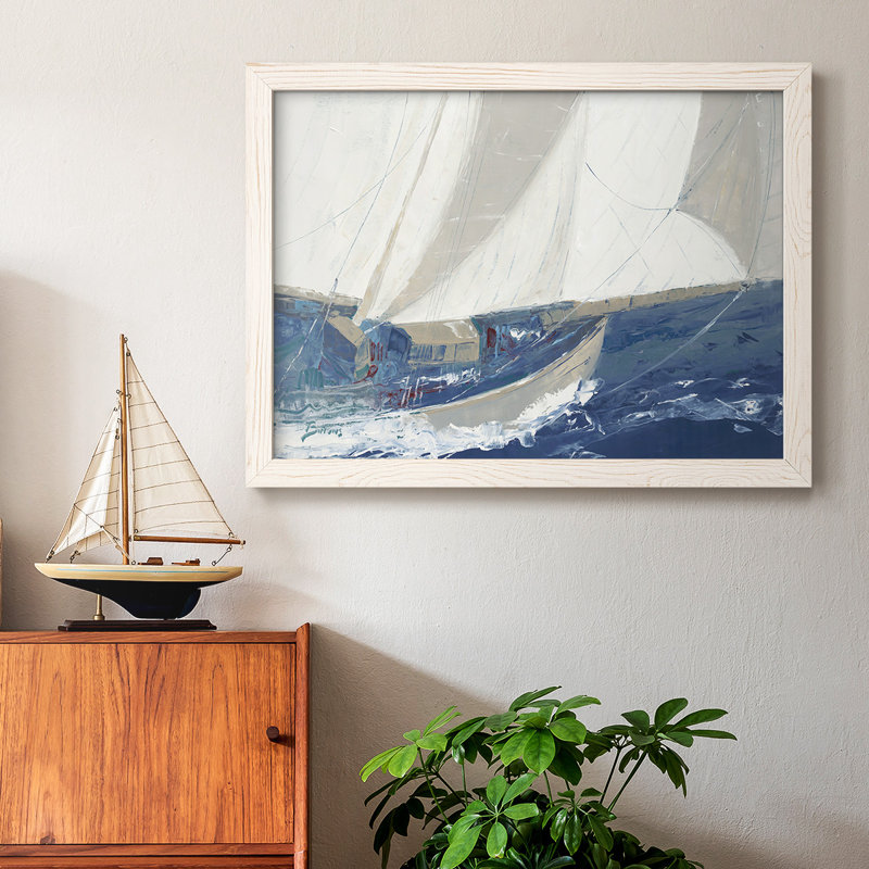 Port to port, reproduction d'art sur toile, Blanc, H 26 po x l 38 po x P 1,5 po