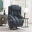 Fauteuil inclinable Blue Power Lift avec chauffage et massage