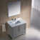 Formosa Fresca 36" Free Standing Single Sink Bathroom Vanity Set with Mirror (Faucet Not Included)