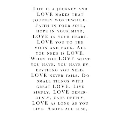 Love Is Kind 2 - Wrapped Canvas Print