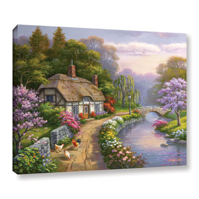 Willow Glen - reproduction d'art sur toile