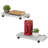 Abedallah 2 Piece Pine Floating Shelf