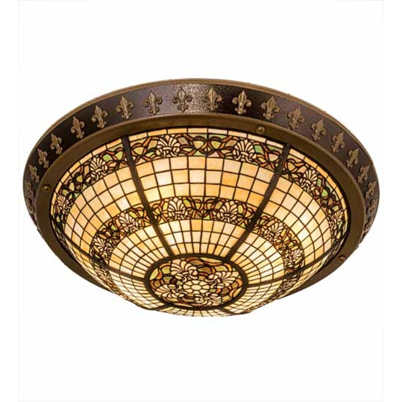 Shepha Glass Flush Mount