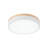 Scandinavian Dimmable Wooden Led Round Flush Mount-166583416-166583422