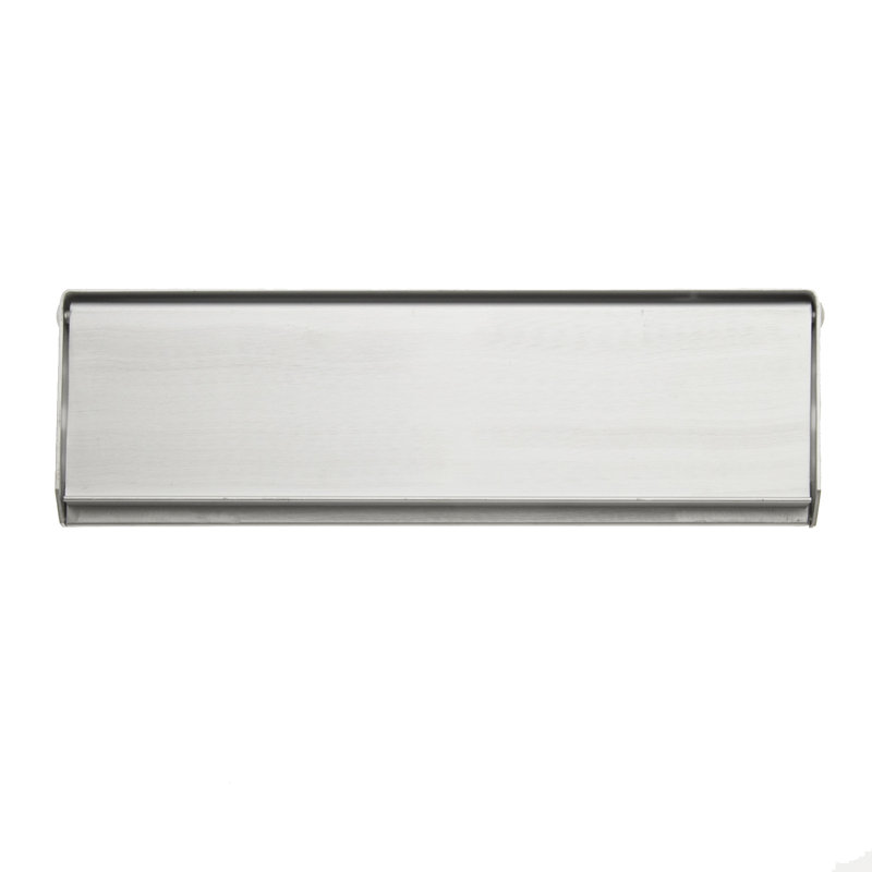 Mahir Aluminium Letter Plate, 8cm H x 30.5cm W x 2cm D