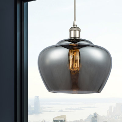 Mini-luminaire suspendu 1 lumière à cordon 11 po Ballston Fenton