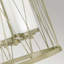 Talara 4 - Light Silver Lantern Pendant