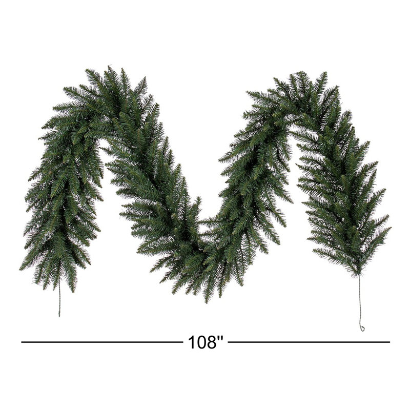 Perego Fir Artificial Christmas Garland - Unlit, 9' H x 14" W