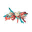 Coral Spray Napkin Ring-399432869
