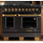 KUCHT Gemstone 48" Dual Fuel Range for Propane Gas, Sealed Burners, Griddle & 2 Ovens – Gemstone Finish-116191989