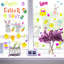 Set Of 6 Double Sided Easter Gel Window Clings