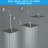 10 Inch Rain Shower Head with Extension Arm Stainless Steel Shower Head with Adjustable Shower Arm