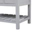 Meuble-lavabo simple 48 po avec dosseret Pelaghia-57367804