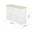 Buffet de cuisine avec design arqué Fancy Design