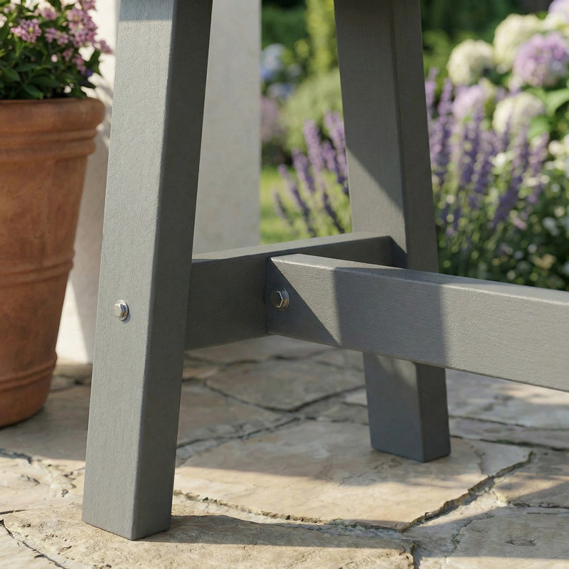Banc d'extérieur en PEHD toutes saisons