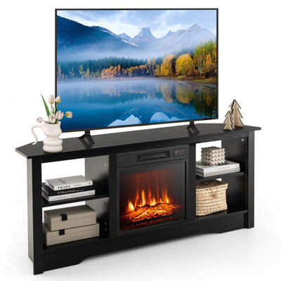 Meuble télé 58 po Latitude Run® avec foyer électrique 18 po 1400w