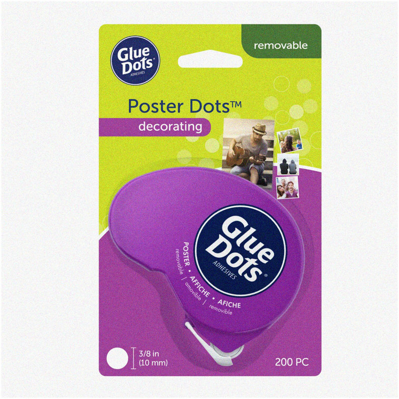 ClearStick Poster Tape Dispenser Roll