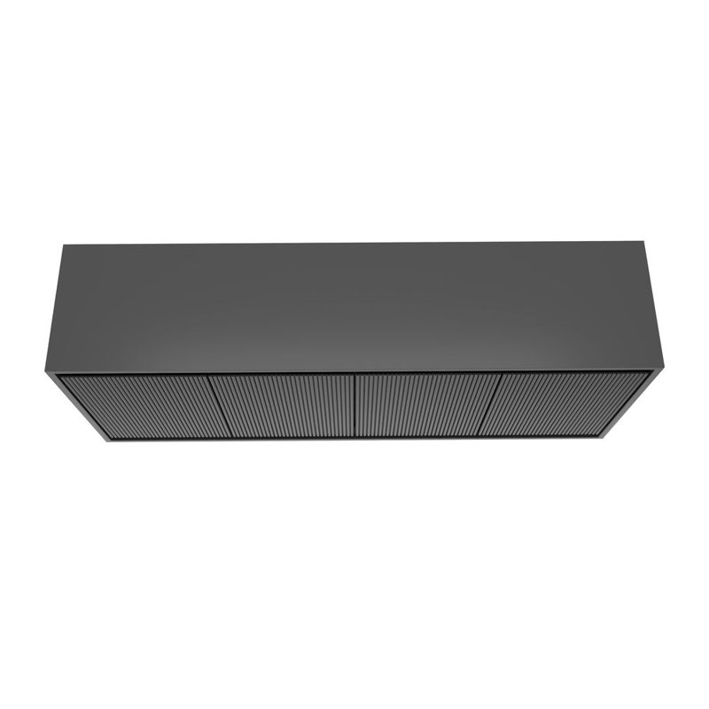 Ember Console Table, 72", Off Black
