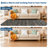 Floral Washable Living Room Rug Non Slip, Low Pile Foldable Printed Mat, Soft Non Shedding Floor Covering-1899662144