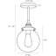 Reeves 1 - Light LED Outdoor Pendant-35998084