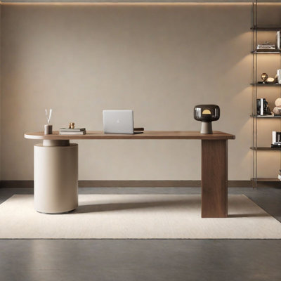 Modern Walnut Desk