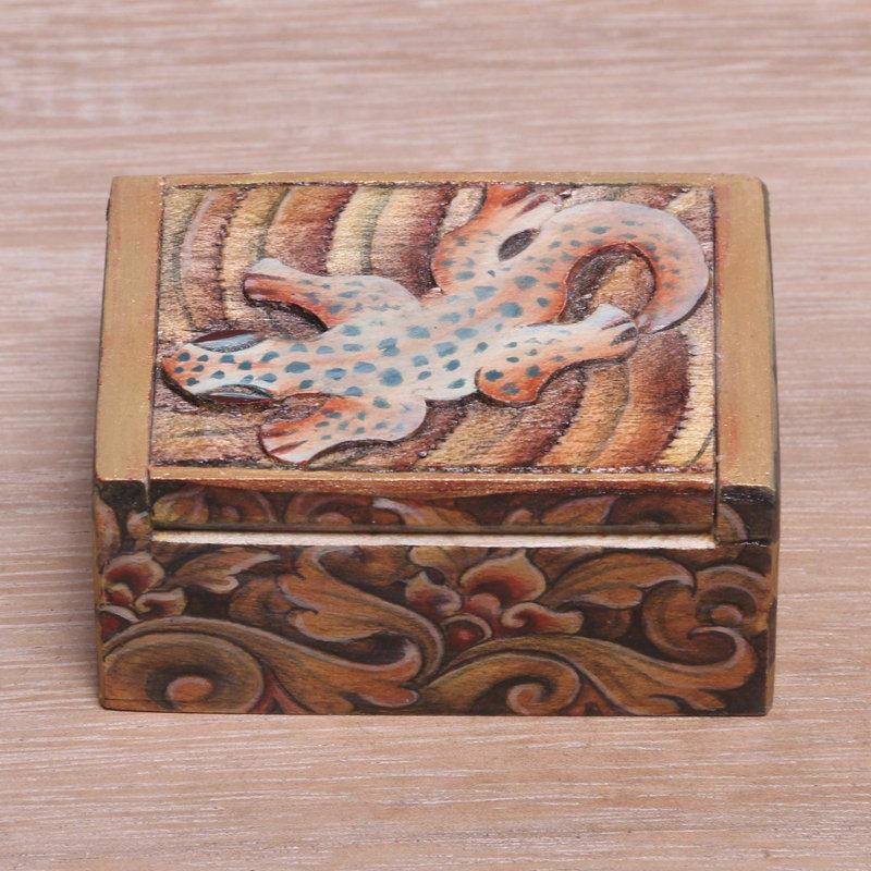 Mini boîte à bijoux Gecko