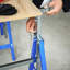 68cm W Steel Top Height-Adjustable Workbench