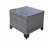 All-Weather 7-Piece Grey PE Wicker Patio Conversation Set with Beige Cushions and coffee table