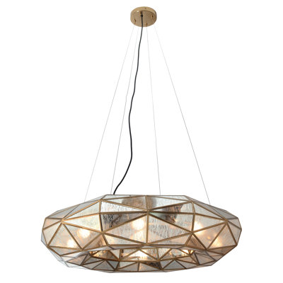 Metropolitan Geo-Gem - 8 Light Chandelier