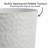 21.7-Inch Tall PE Tapered Planter Pots with Textured Finish-1641781448