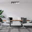 Calbert Glass Flush Ceiling Light