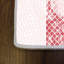 Tapis floral rouge / beige tissé à la machine Dazio-933278519