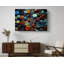 «Colorful Ocean Sea Pebble Texture», impression sur toile-1059412669