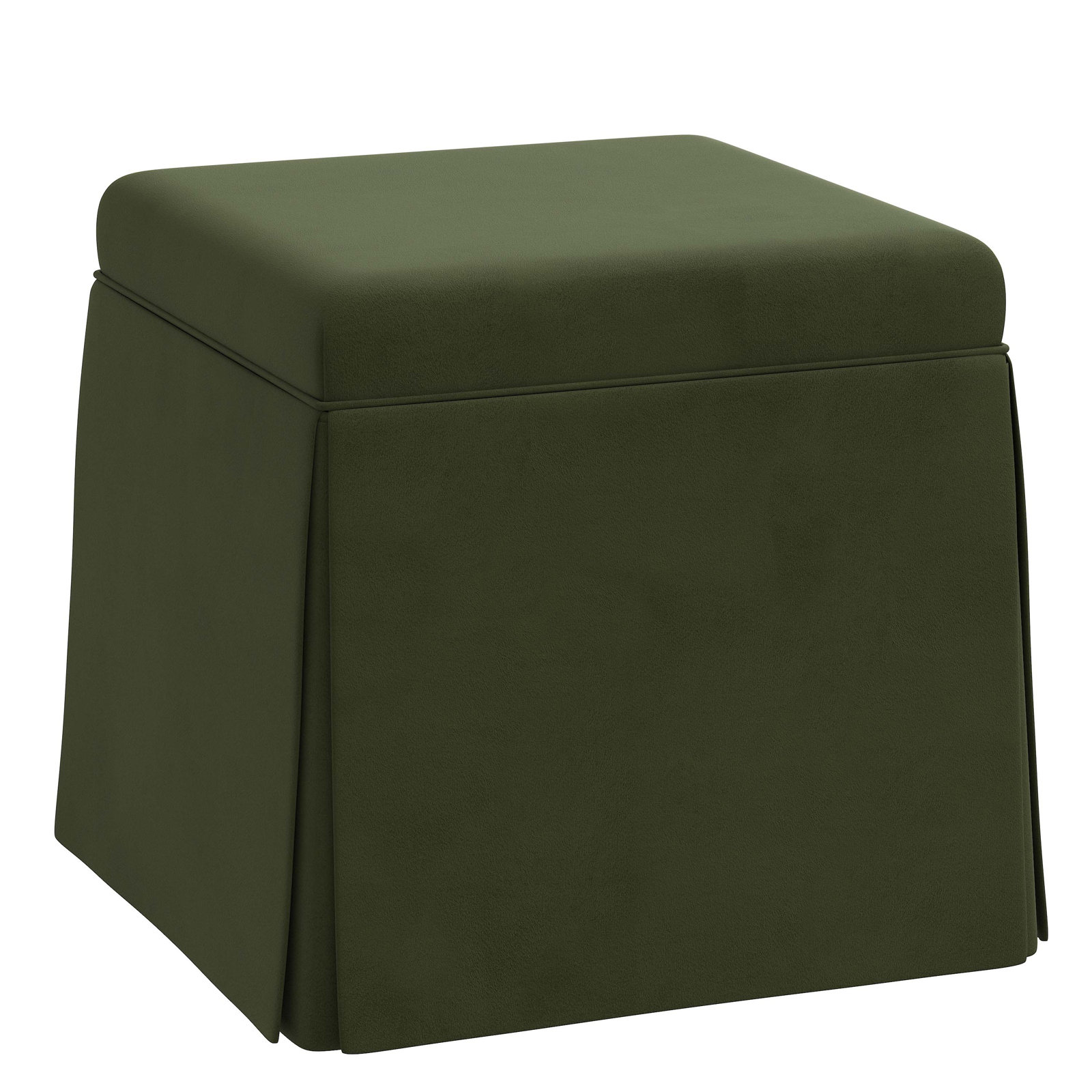 Bash 20" Ottoman, Classic Loden Velvet
