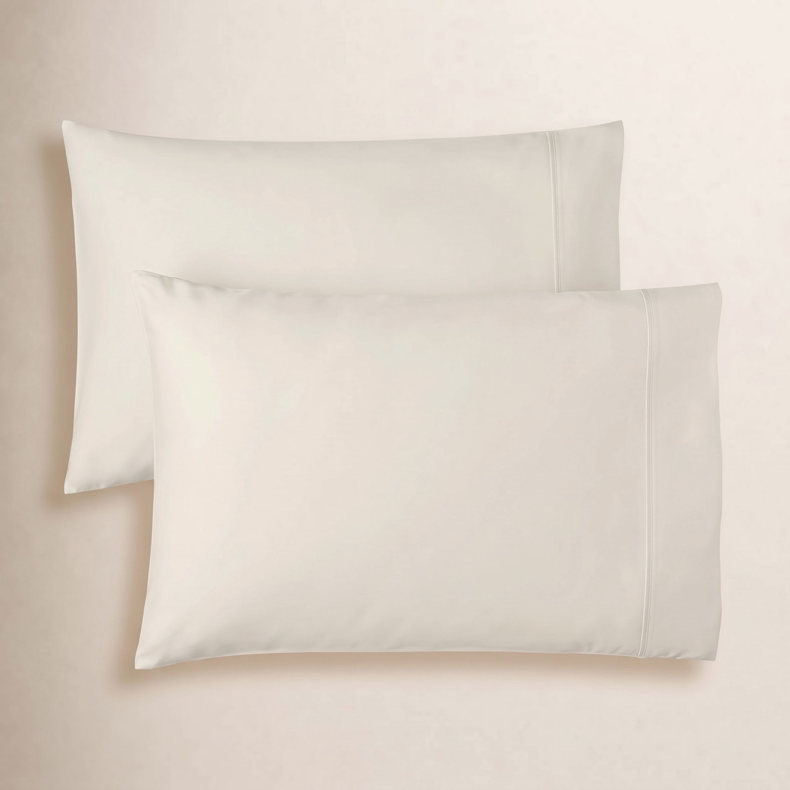 Hayward Egyptian-Quality Cotton Pillowcase, King - 2 King Pillowcases, Sand