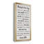 Rules to Live By - Art textuel sur toile encadré-692085563-692085564