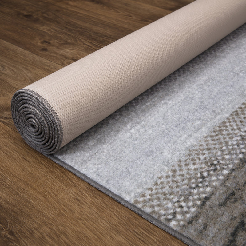 Tapis lavable antidérapant Lyanne, Rectangle 7 pi 10 po x 10 pi