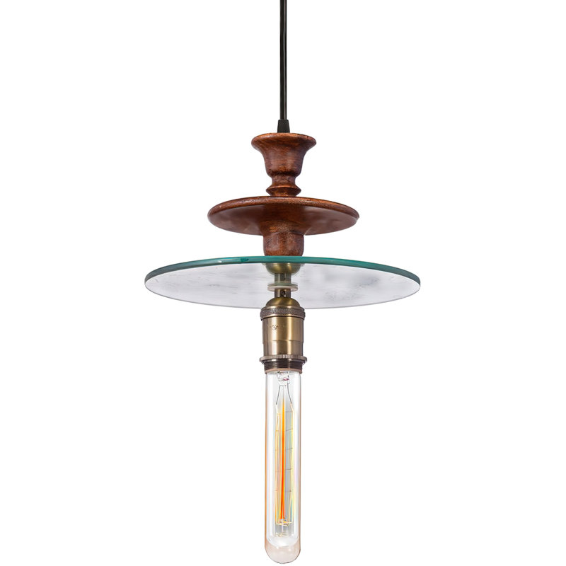 Rhea 1 - Light Pendant, Pewter Gold, 62.75" H x 9" W x 9" D