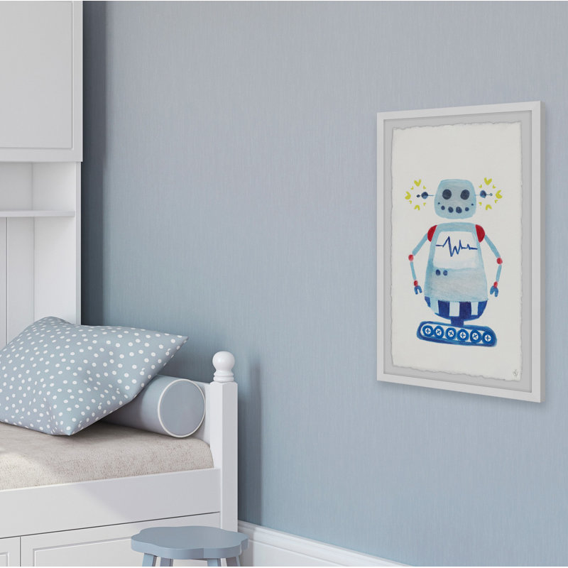 «I am a Robot», impression encadrée Riemer, H 12 po x l 8 po x P 1,5 po