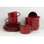 Wazee Matte 16 Piece Dinnerware Set, Service for 4-1626393590