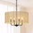 Cibecue 4 - Light Dimmable Drum Chandelier